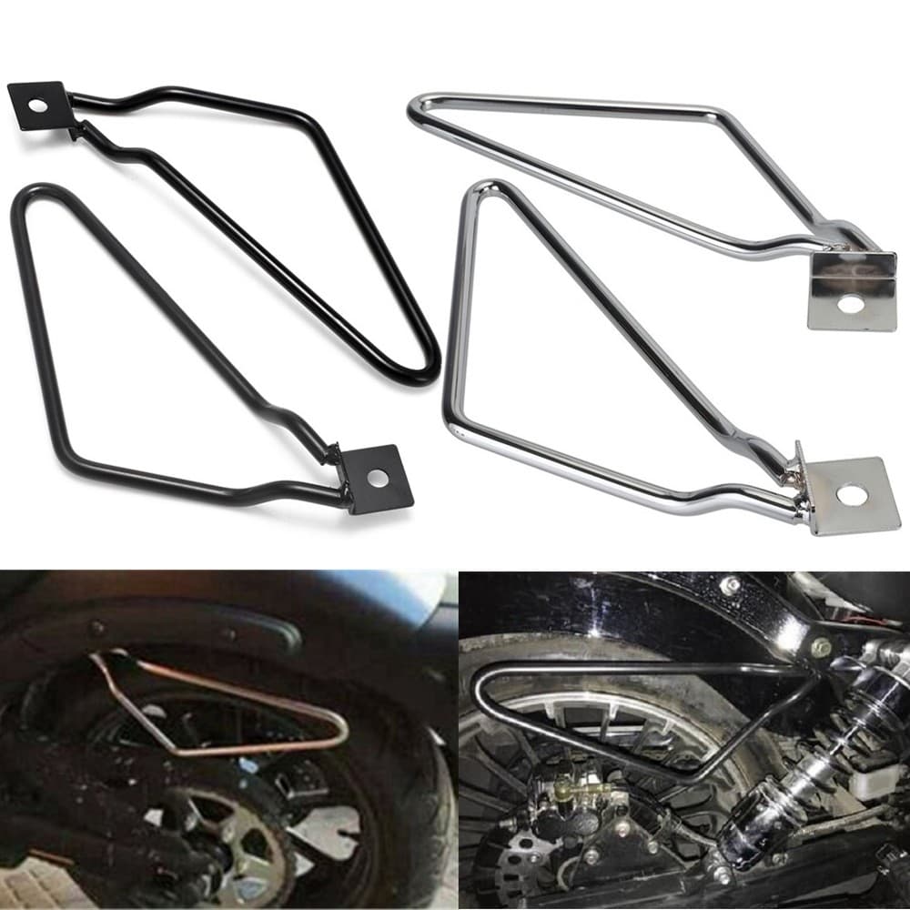 Alforje Lateral Universal Para Motocicleta , Suporte De Montagem , Chopper , Bobber , Cafer , Personalizado , E-Bike , S