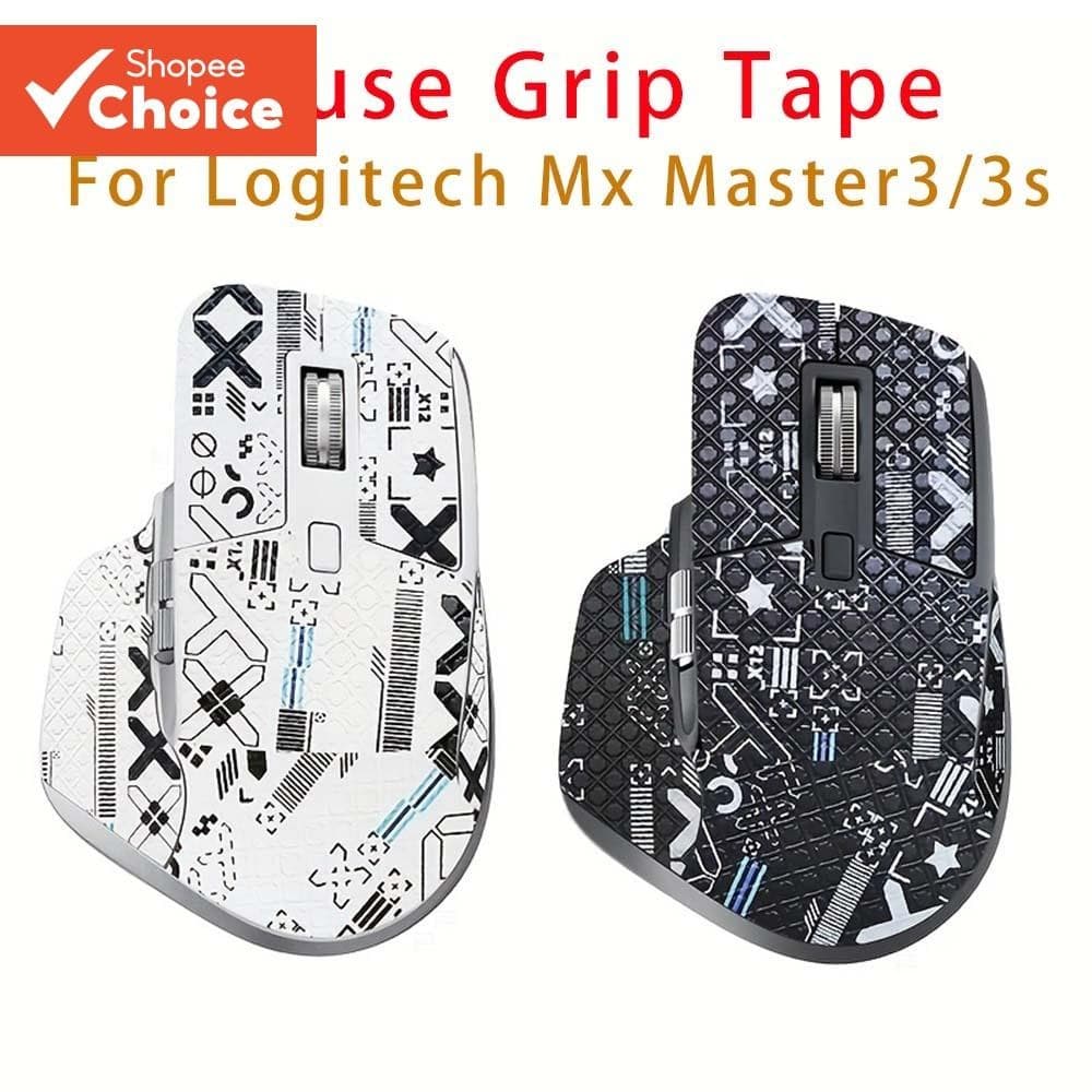 Fita Adesiva Para Mouse Logitech Mx Master3 3s , Adesivo Sem Fio , Pele De Lagarto , Suga Suor , Antiderrapante , Pré-Co