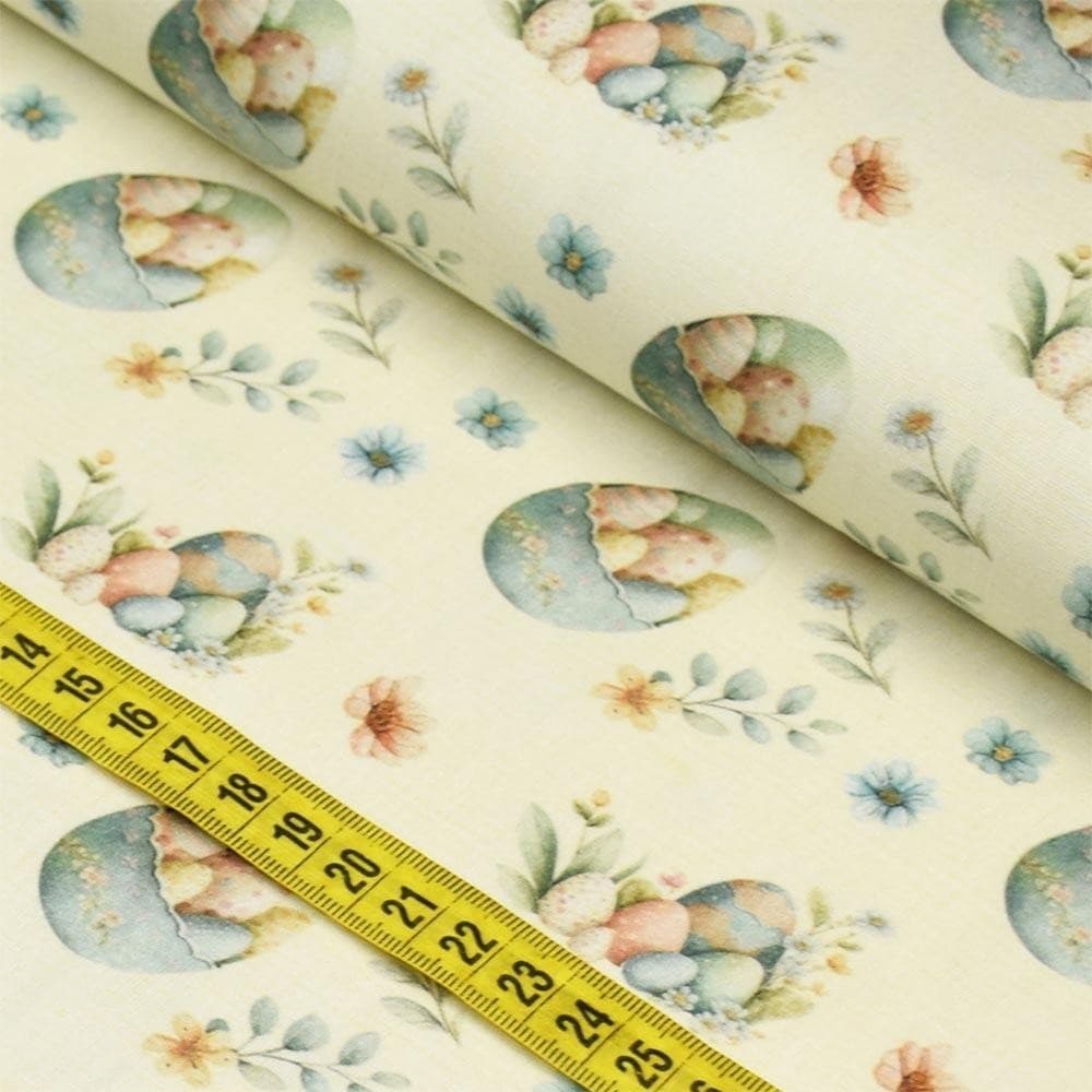 Tecido Estampado Para Patchwork - Páscoa DP038 (0,50x1,50)
