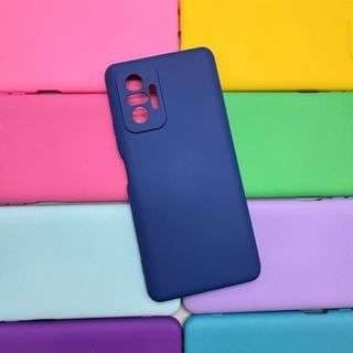 Capa Capinha de Celular - Redmi Note 10 Pro 4G/Note 10 Pro Max  - Xiaomi Silicone Aveludado Capinha Case