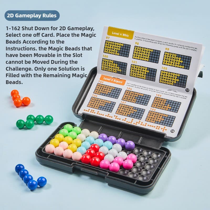 Kanoodle Jogo Magia Grânulo Pirâmide Brinquedos Educativos Criativo De IQ Para Crianças Brinquedo De Concentração