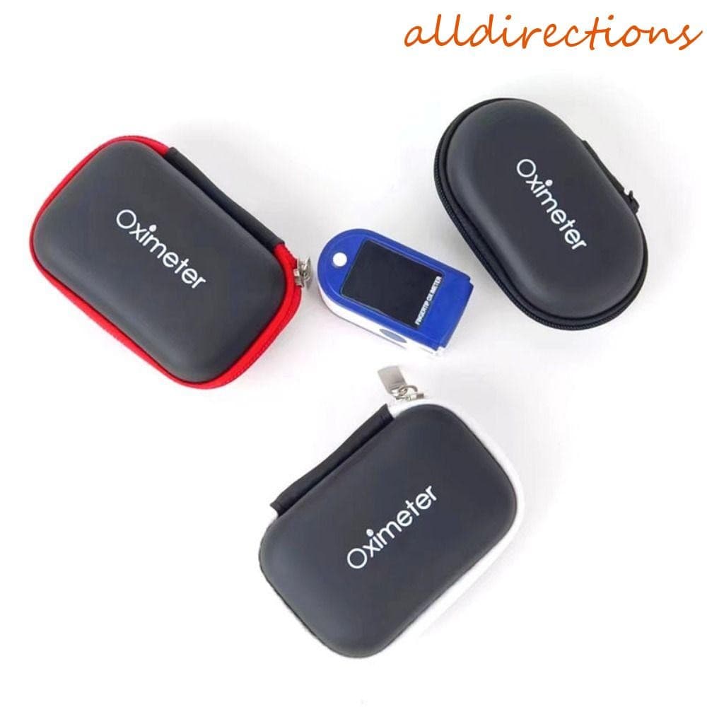 Bolsa Para Oxímetro De Pulso Na Ponta Do Dedo ALLDIRECTIONS , Caixa Protetora , De Armazenamento , Zíper