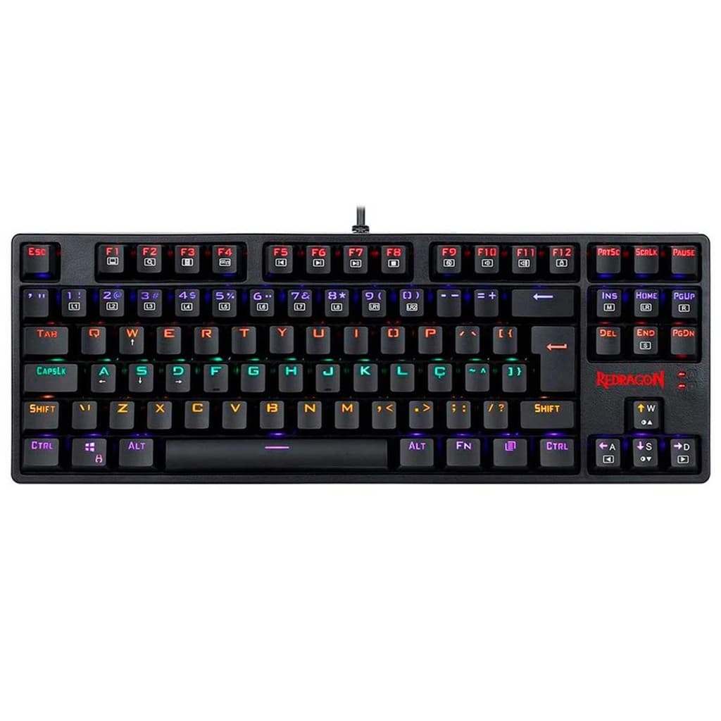 Teclado Mecânico Gamer Redragon Daksa - ABNT2 - Switch Outemu MK2 Azul - K576R-1 PT-BLUE
