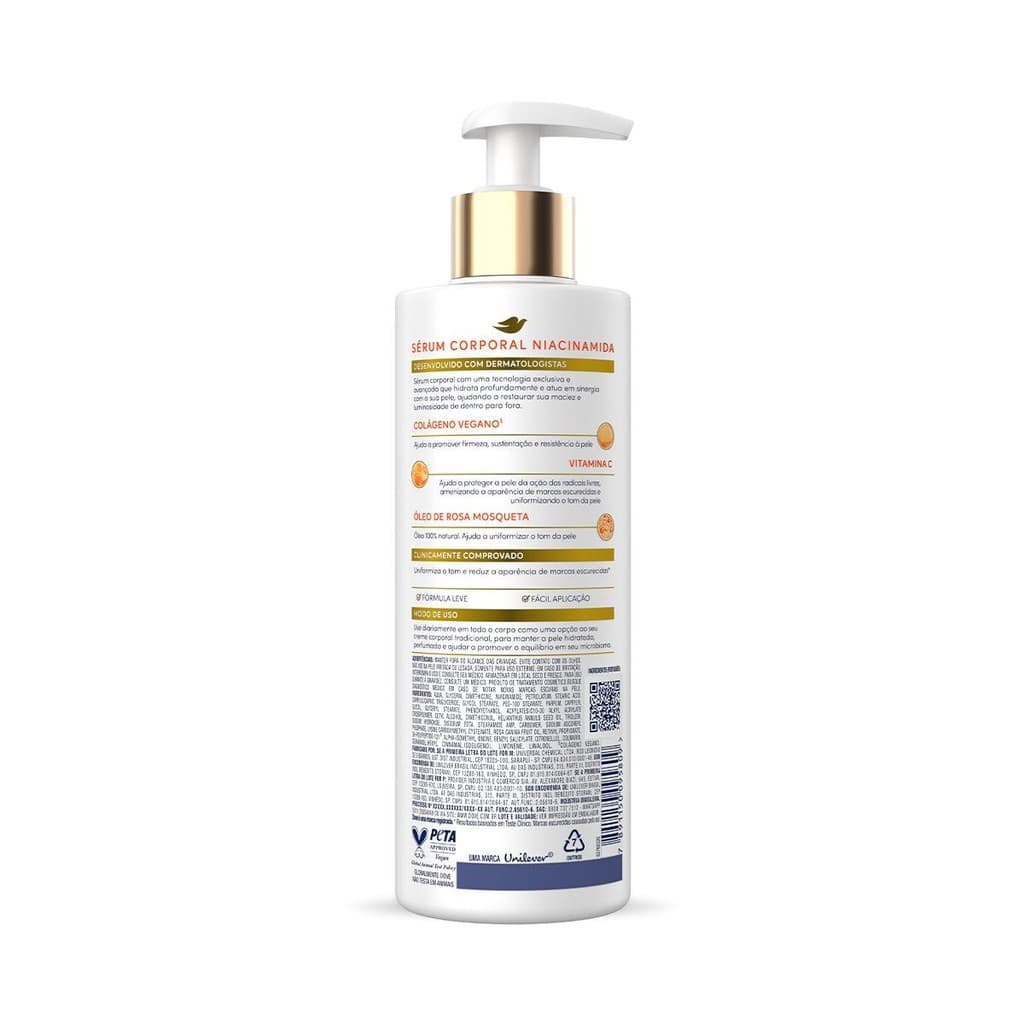 Sérum Hidratante Corporal Dove Niacinamida 380ml