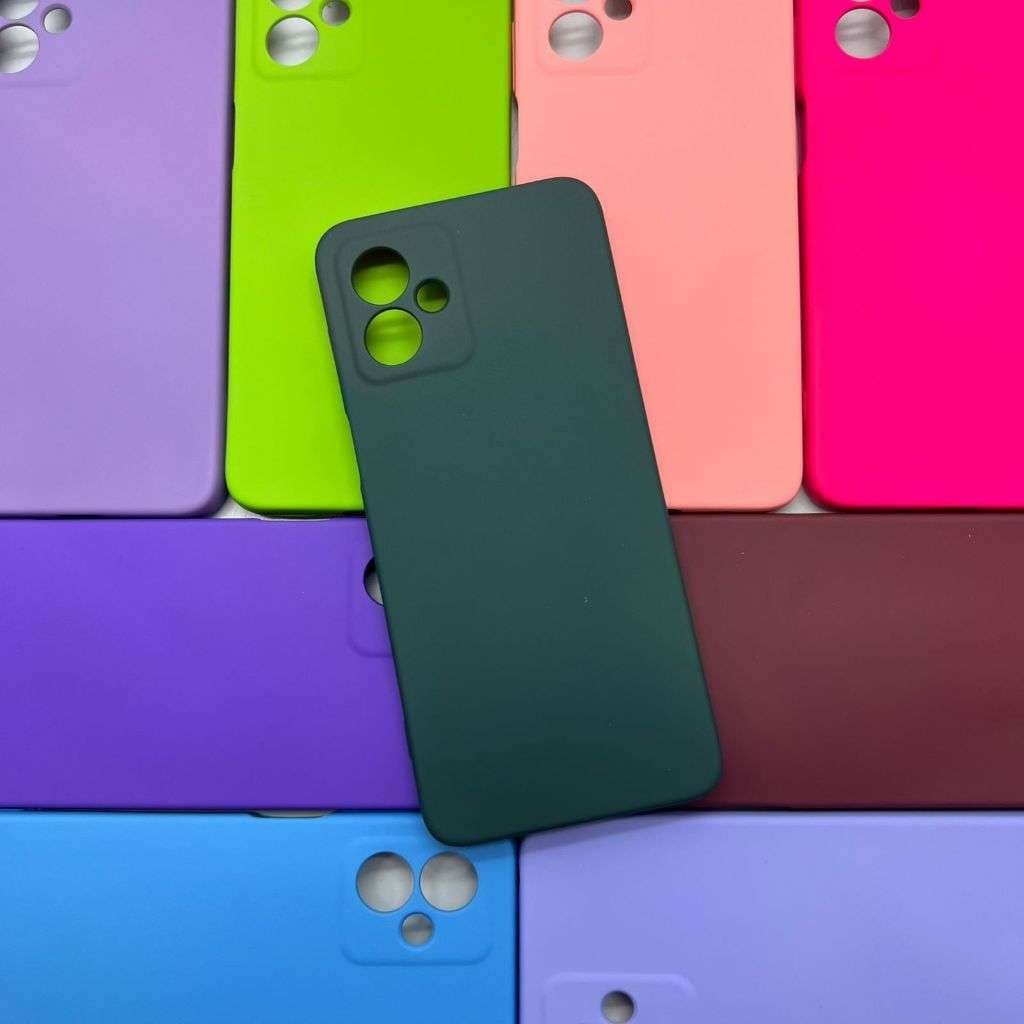Capa Capinha de Celular - G14 - Motorola Silicone Aveludado Capinha Case