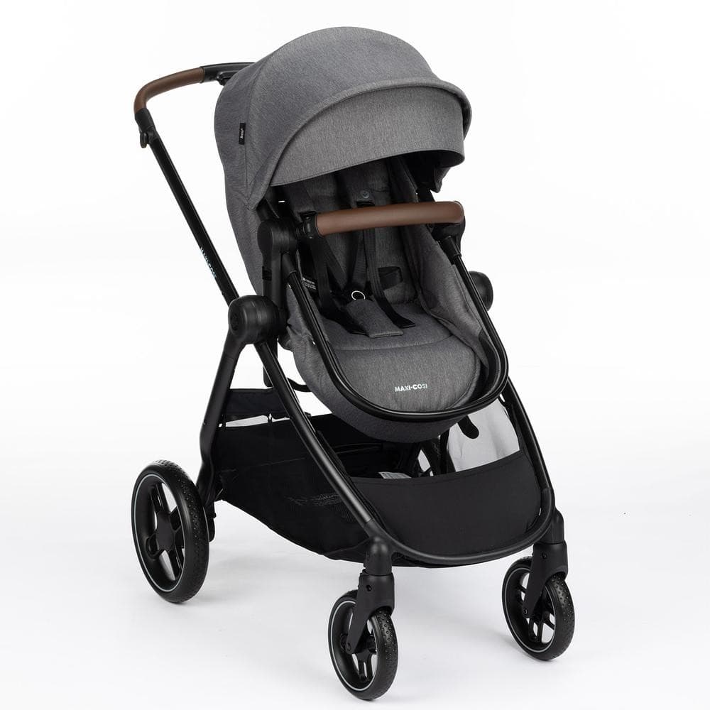 Carrinho de Bebê Maxi Cosi Anna³ Alça Reversível 0-22kg Select Grey