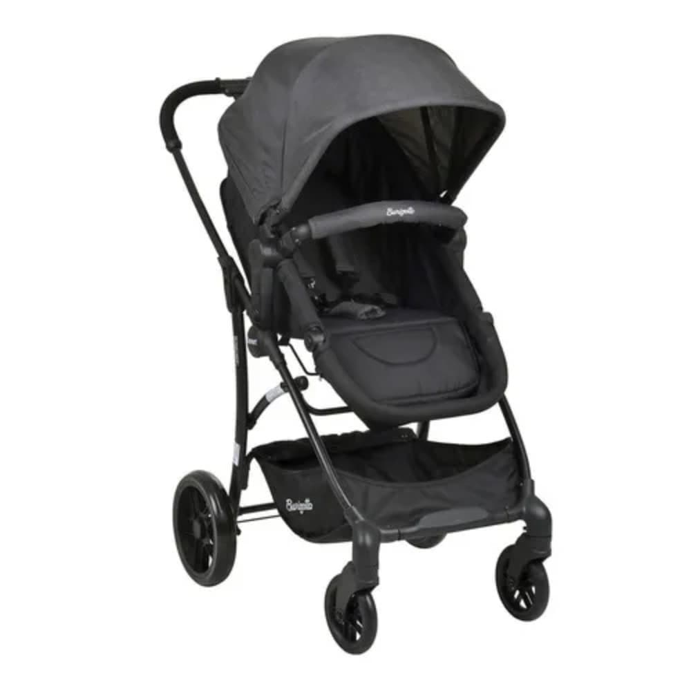 CARRINHO DE BEBÊ 3EM1 CONVERT DARK GREY - BURIGOTTO