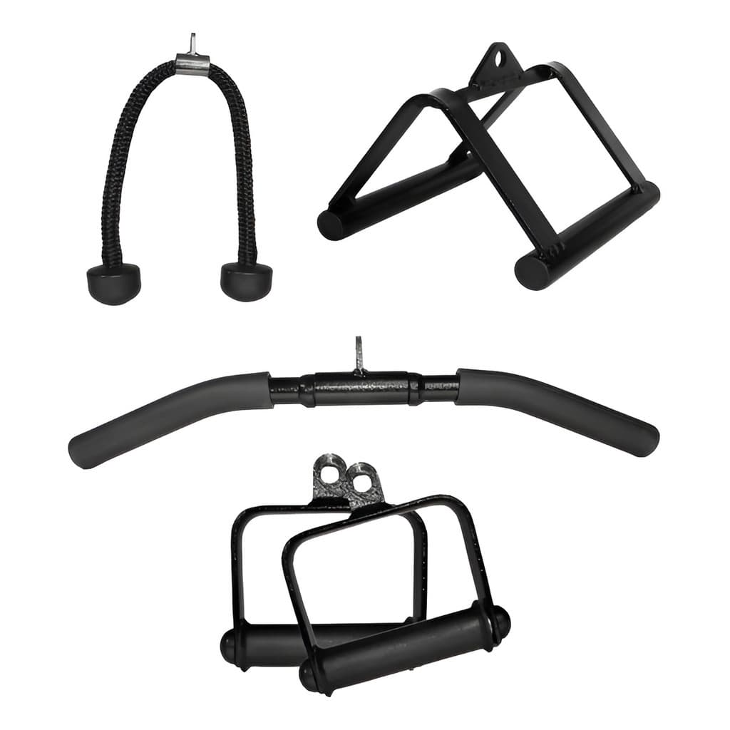 Kit Barra Curvo + Estribo Fechado + Triangulo + Corda Treino