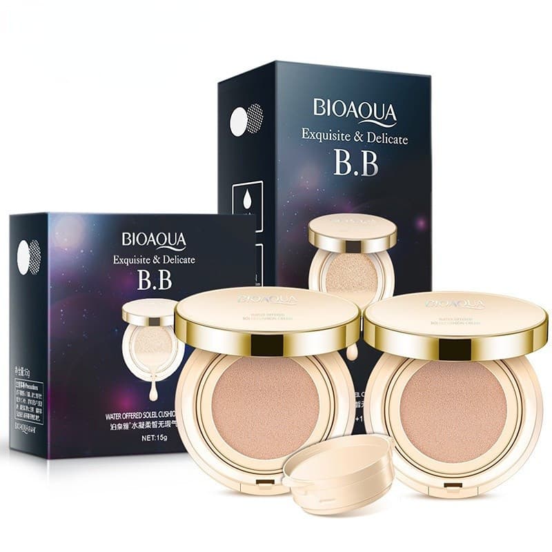 Base Líquida Bioaqua Adequado para Todos os Tons de Pele Brilho Natural-15g