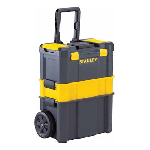 Caixa De Ferramentas Maleta Com Rodas 3 Em 1 Essential Reforçado - Stanley Original