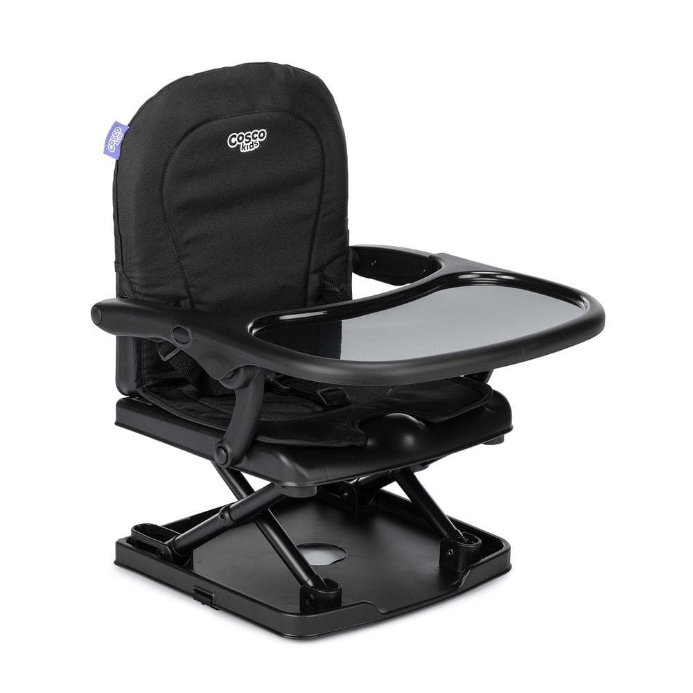 Cadeira de Alimentação Cosco Kids Portátil Pop 6 Meses a 15kg Preto