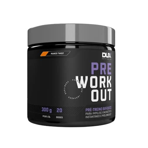 Pré Treino Pre Workout Mango Twist 300g Dux Nutrition
