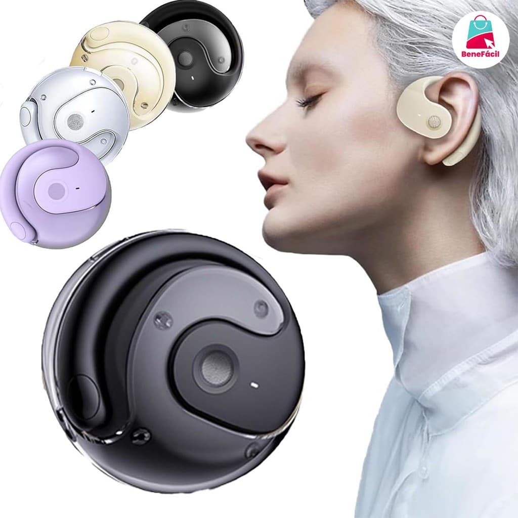 Suporte Orelha Pendurada Fone de ouvido Anti-queda TWS Ergonômico Bluetooth Sem fio