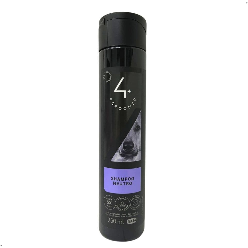 Shampoo Neutro Ibasa 250ml para pets