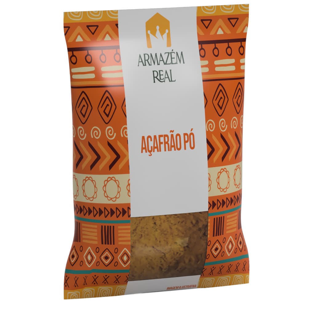 Açafrão Pó 500g Temperos E Condimentos