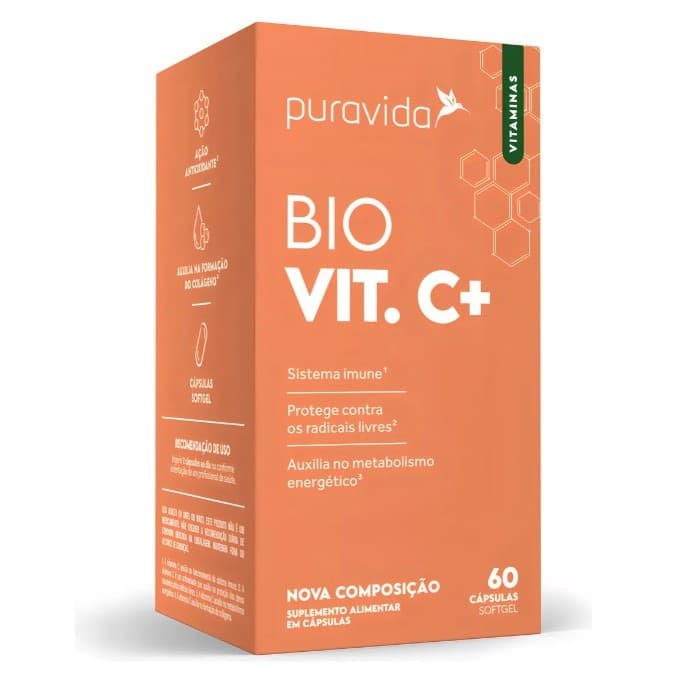 Vitamina C Lipossomal , 60 Caps   Puravida