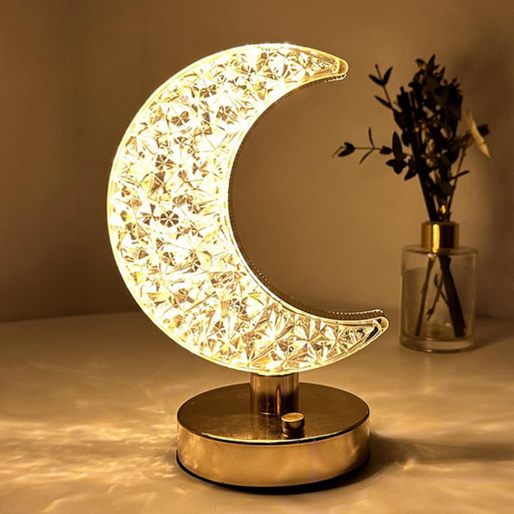Abajur/Luminária Led de mesa/cabiceira Luxuosa interruptor Com 3 touch + USB