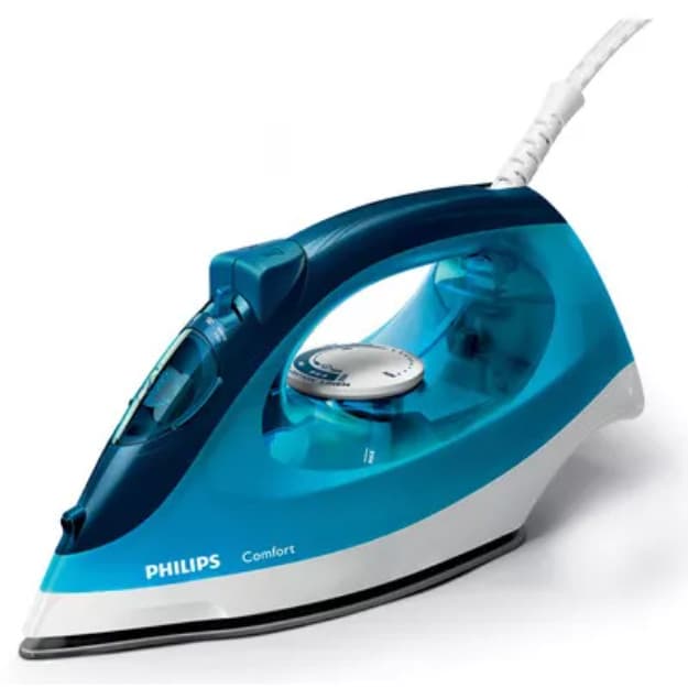 Ferro De Passar A Vapor Luxx Blue Ellegance 2000w 220v