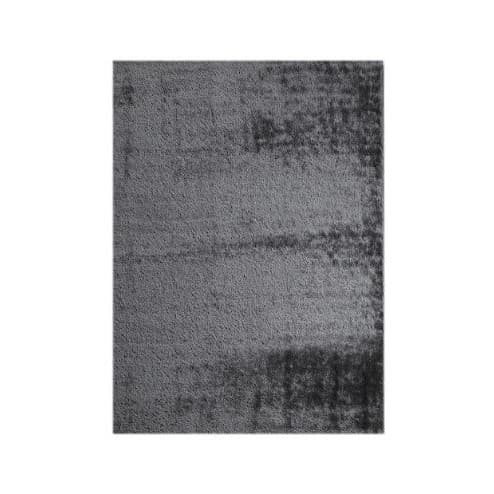 Tapete Para Sala Quarto Esplendor Antiderrapante 100% Poliéster Tamanho 200x240cm Cor Grafite Jolitex