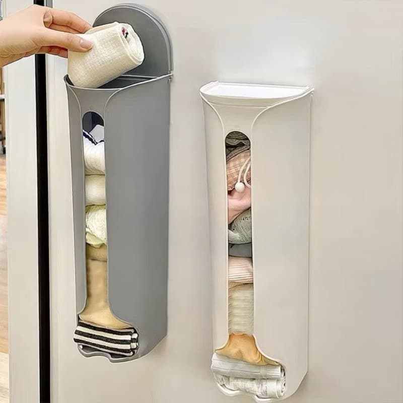 Suporte Multiuso Para Sacola de Lixo, meias calcinhas Organização Prática Para Casa Cozinha e Banheiro-envio rápido