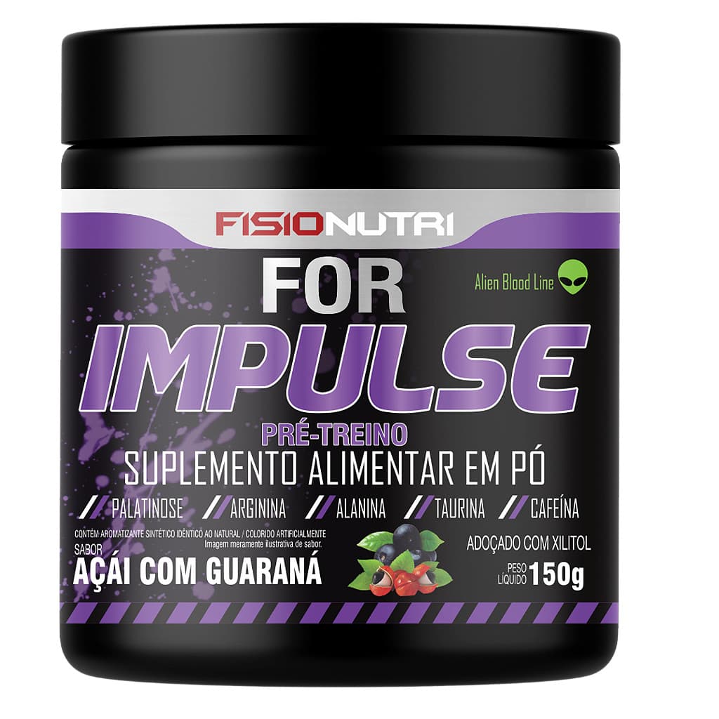 Pré-treino For Impulse - Fisionutri