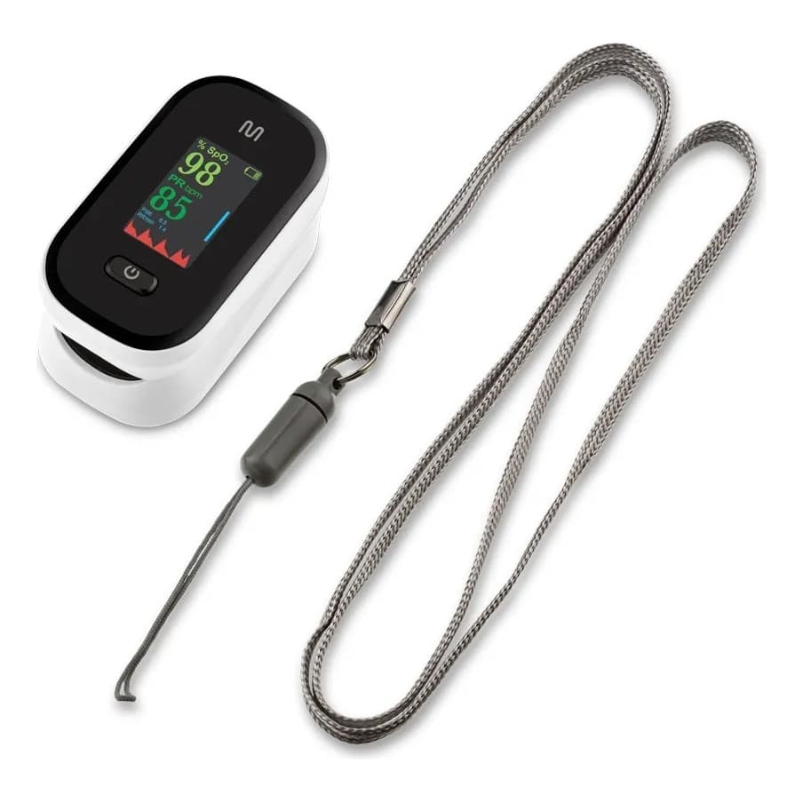 Oxímetro De Dedo HC276 Multi Saúde Com Sp02 e PRbpm Branco