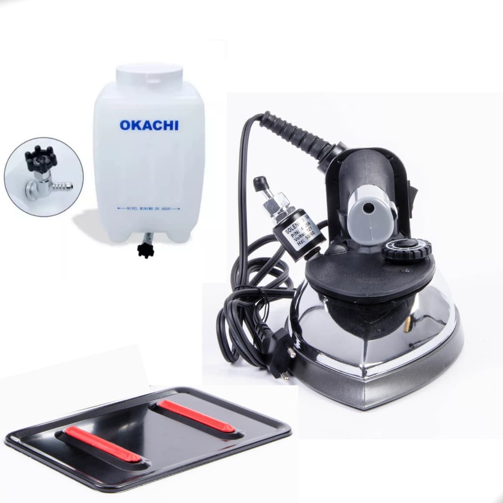 Ferro Passar Roupas A Vapor Industrial Okachi 1200 Watts