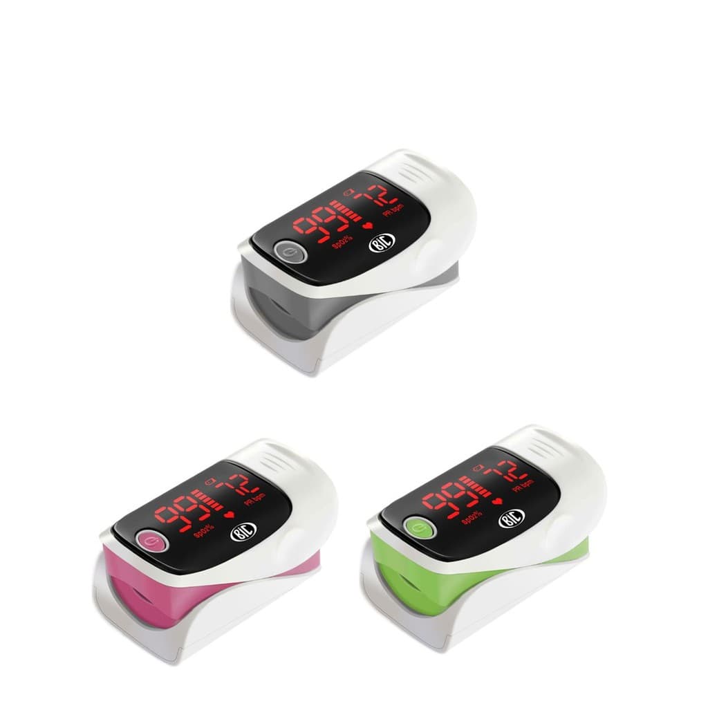 Oxímetro Portátil De Dedo Com Visor LED INMETRO - BIC