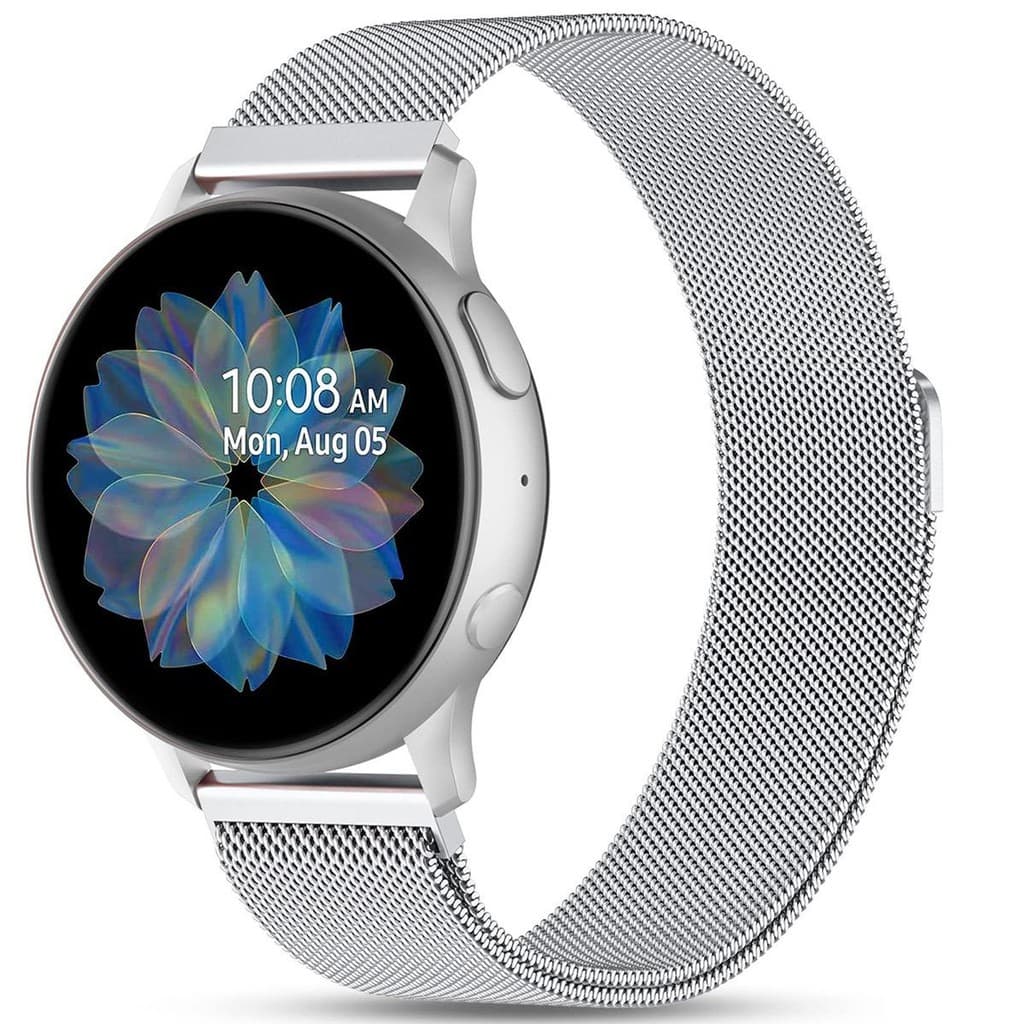 Pulseira Aço Inoxidável Magnética Milanese Para Smartwatch 20MM