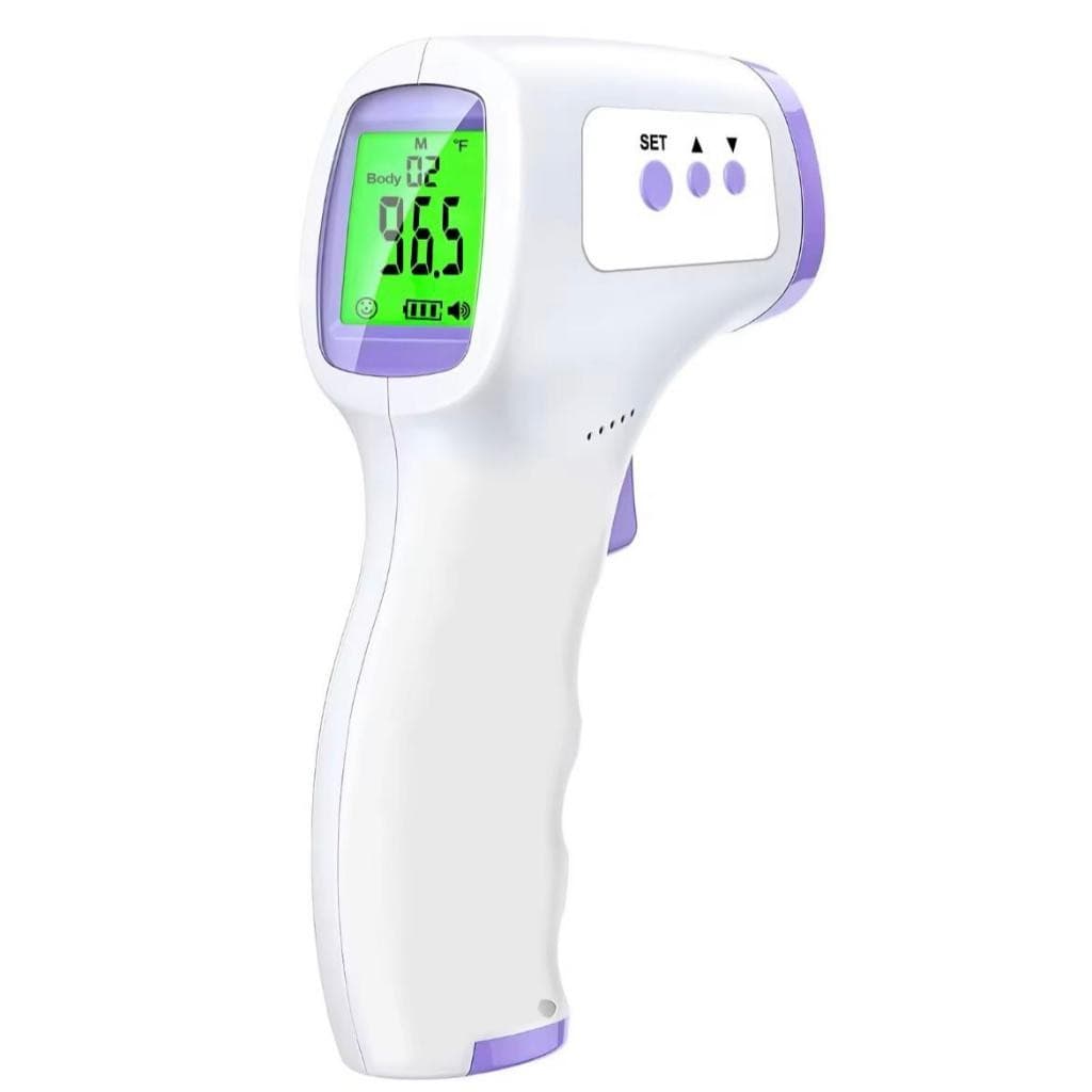 Termômetro Digital Infravermelho Medição Temperatura Digital Sem Contato Testa Febre Laser