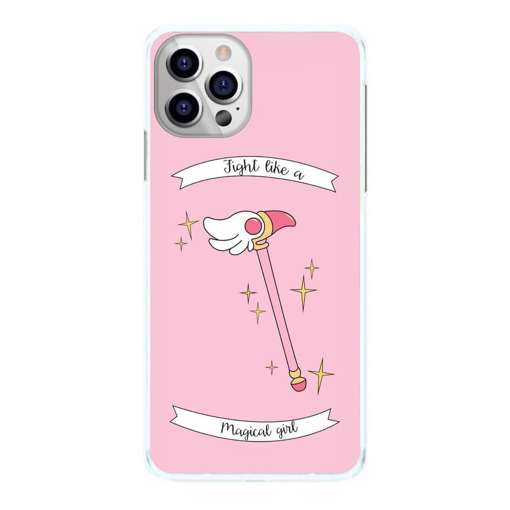 Capinha Sakura Card Captors Lute como uma Garota Mágica Capa de Celular