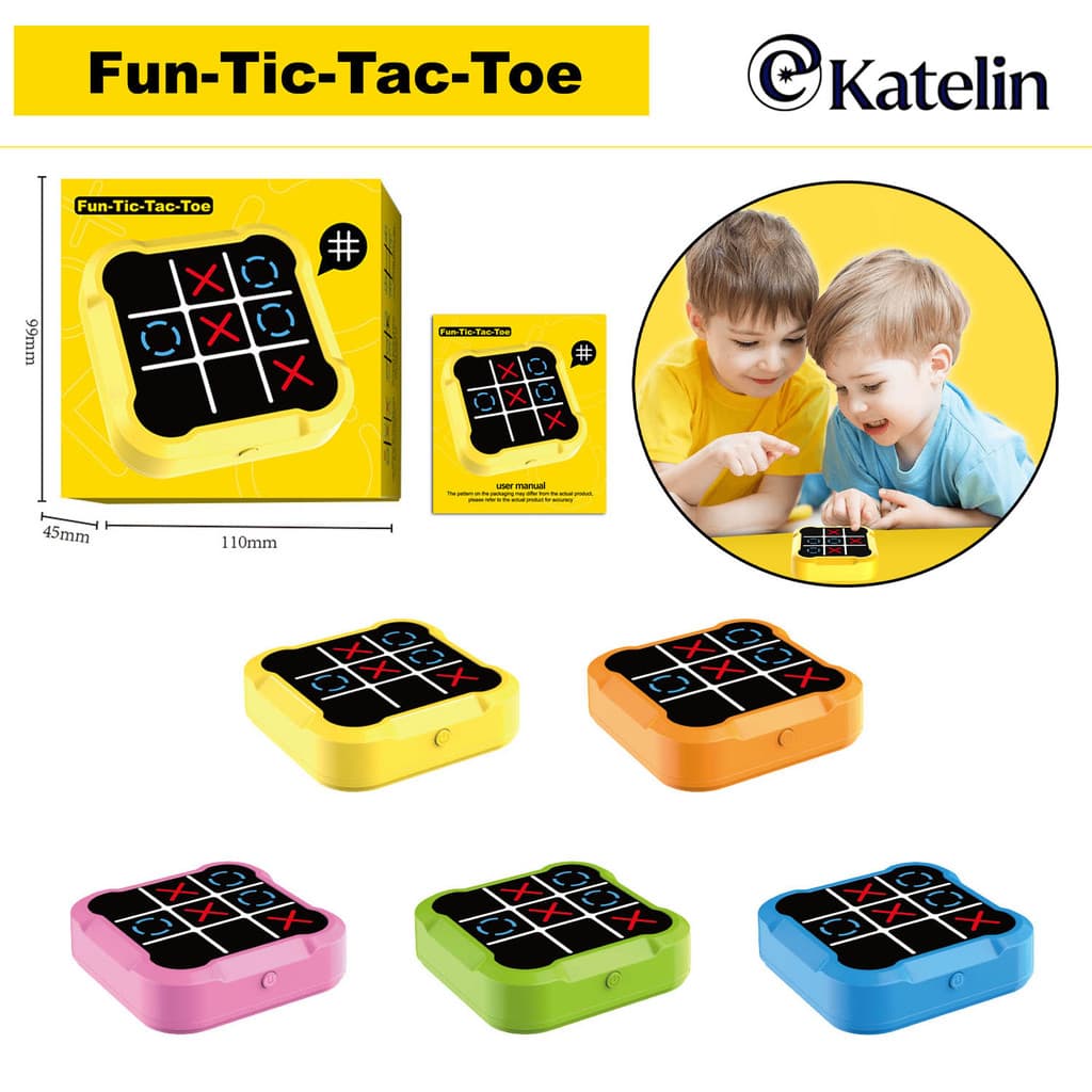 Tic Tac Toe Tabuleiro Criativo Para Crianças E Família  Alta Qualidade