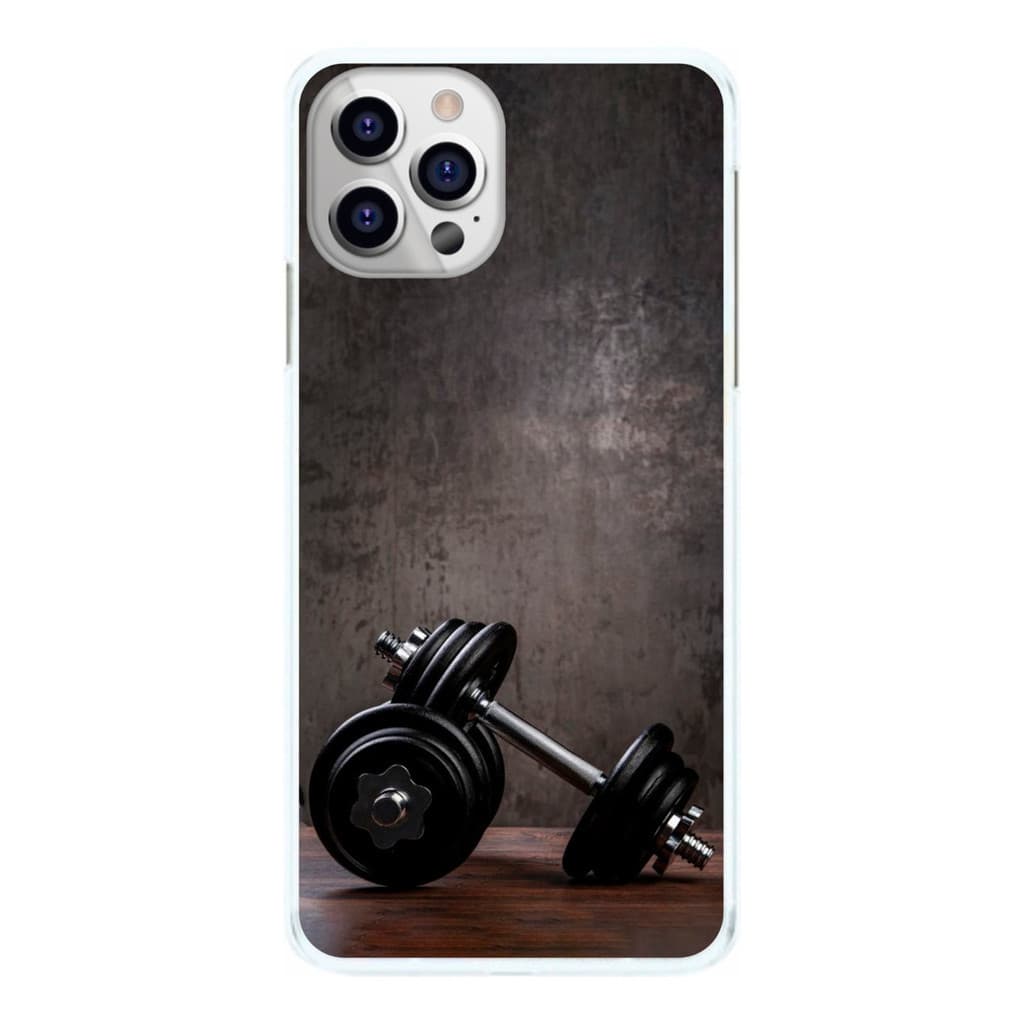 Capinha Peso Halter Halteres Academia Capa de Celular