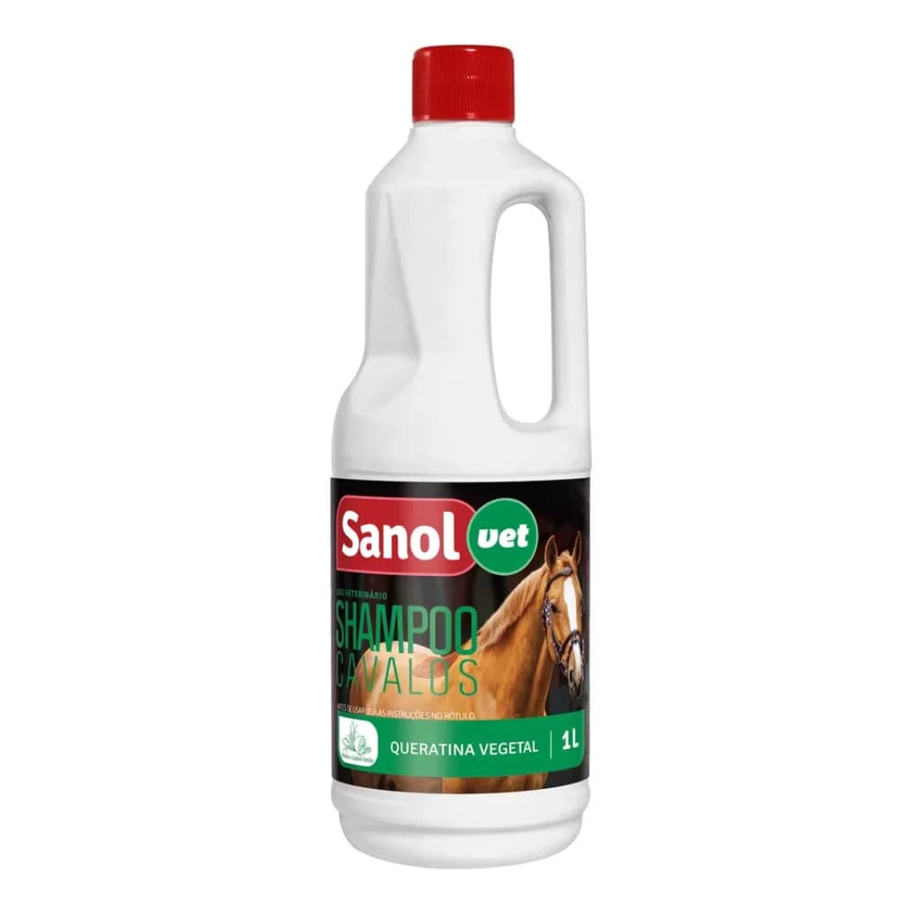 Shampoo Para Cavalo Sanol Vet 1L