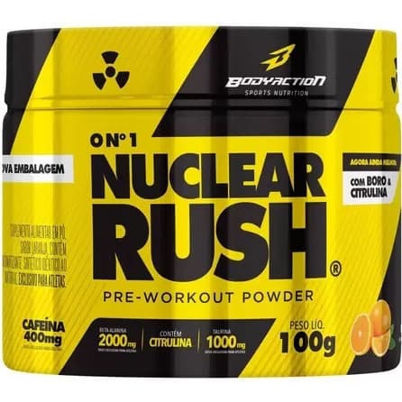 Nuclear Rush 100g pré treino