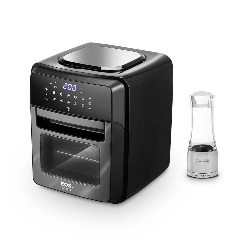 Fritadeira Sem Óleo Air Fryer Toutch Eaf12t 220v Eos Com Moedor Sal ou Pimenta Realce g Tramontina