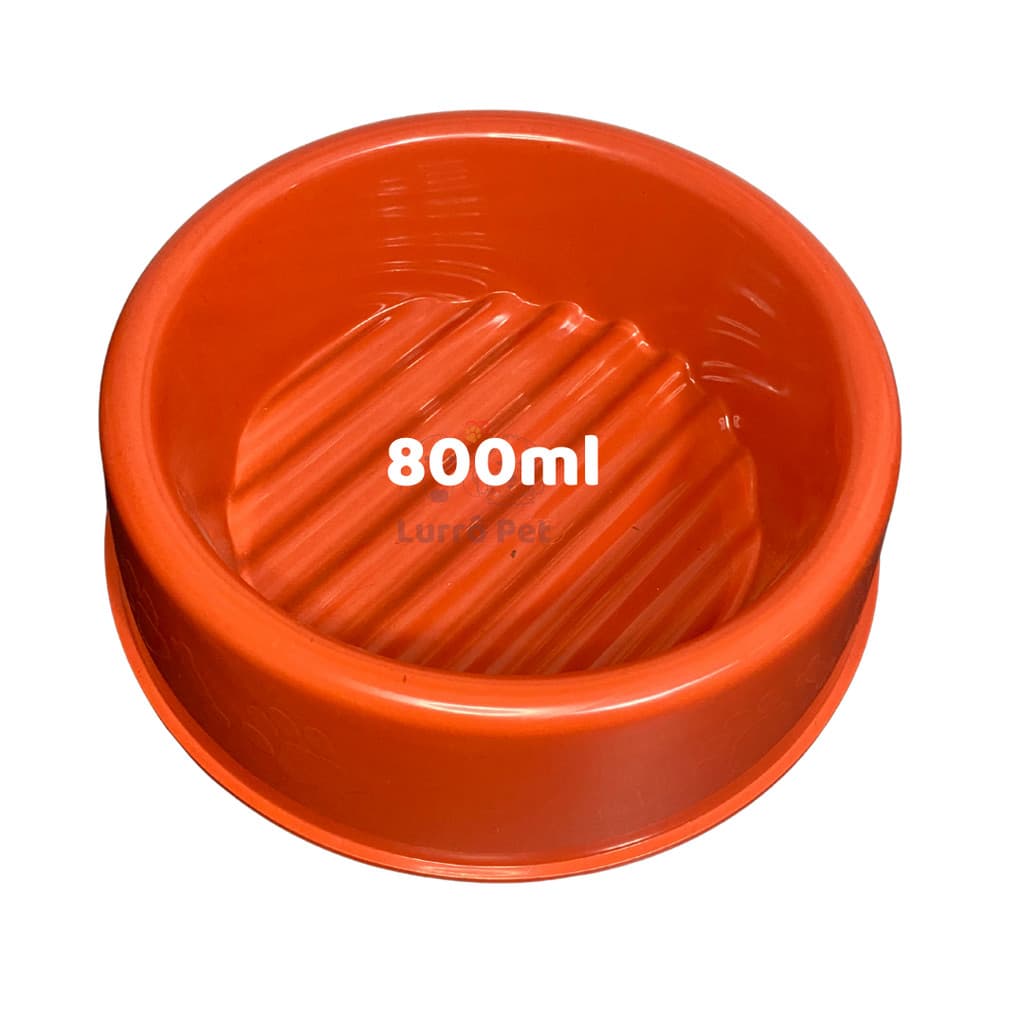 Comedouro de ração para Cachorro Pet 800ml SORTIDO