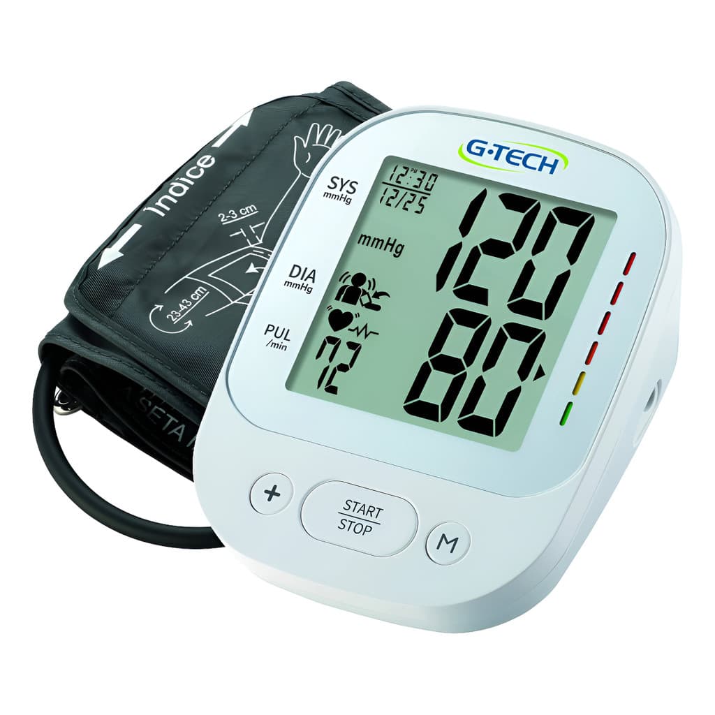 Aparelho De Pressão Arterial De Braço Gtech Digital Branco