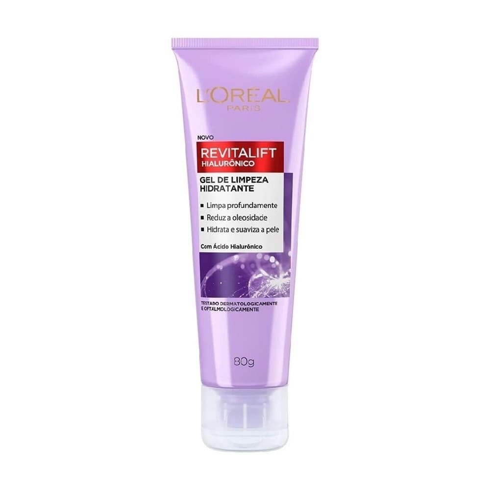 Gel de Limpeza Anti-idade L'oreal Paris Revitalift Hialuronico 80g