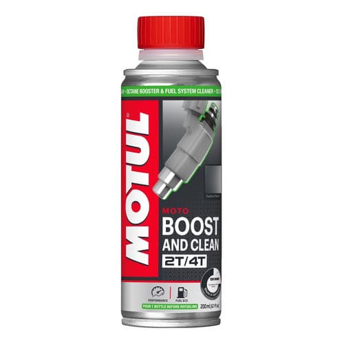 Aditivo Combustível Moto Motul Boost And Clean Moto 200 Ml