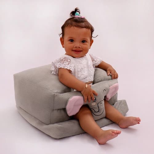 Assento De Bebê e Cadeirinha Sofázinho Multiuso Estofada Menino e Menina -  Melhor preço
