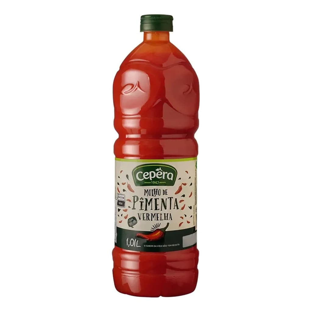 Molho De Pimenta Vermelha Cepêra 1,01 Litro Food Service