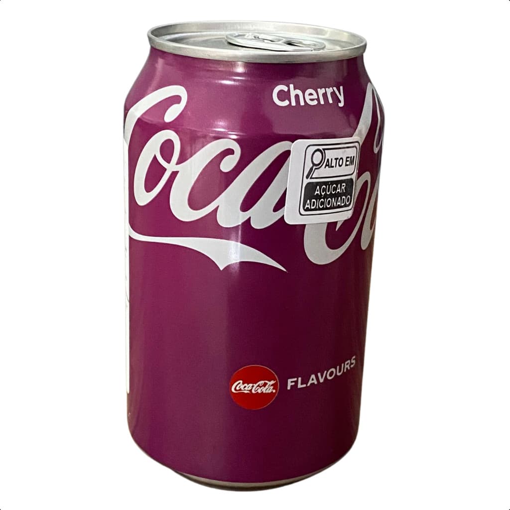 Coca Cola Cherry 330ml Refrigerante Importado Sabor Cereja