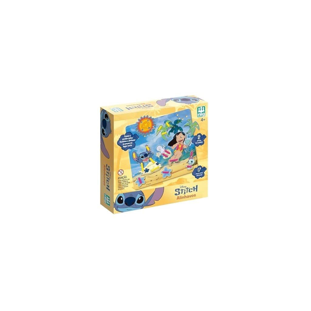 Brinquedo Educativo Alinhavos Stitch - Nig Brinquedos