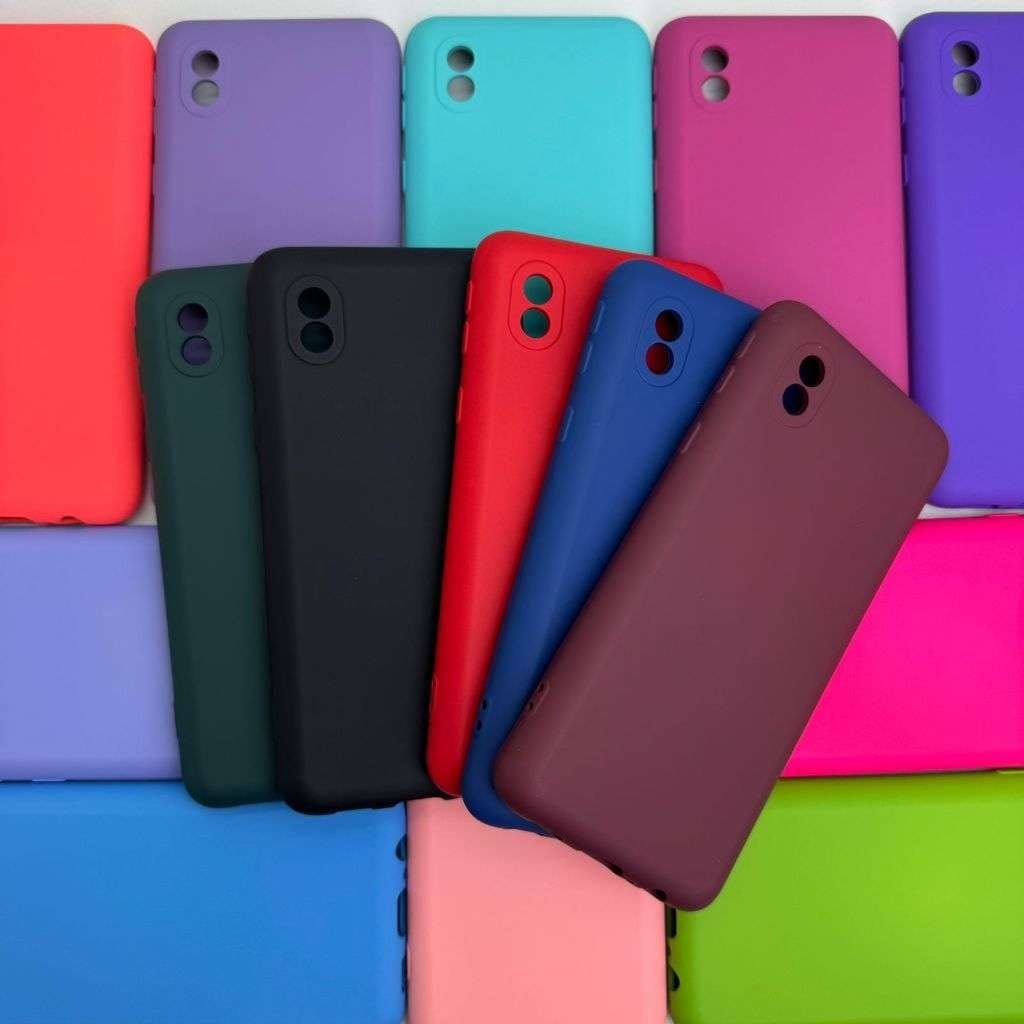 Capa Capinha de Celular - A01 Core - Samsung Silicone Aveludado Capinha Case