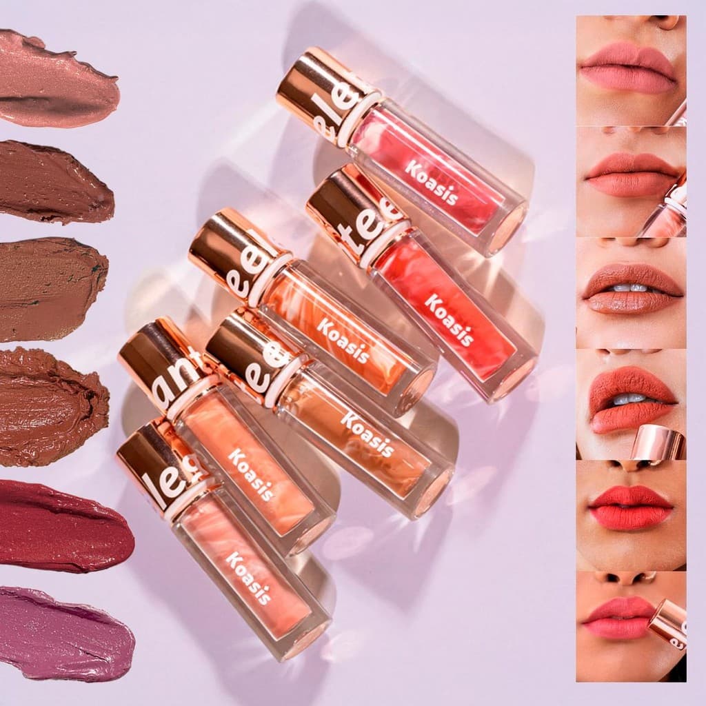 Batom Líquido Matte Elegante Acabamento Impecável Longa Duração KM004 - Koasis