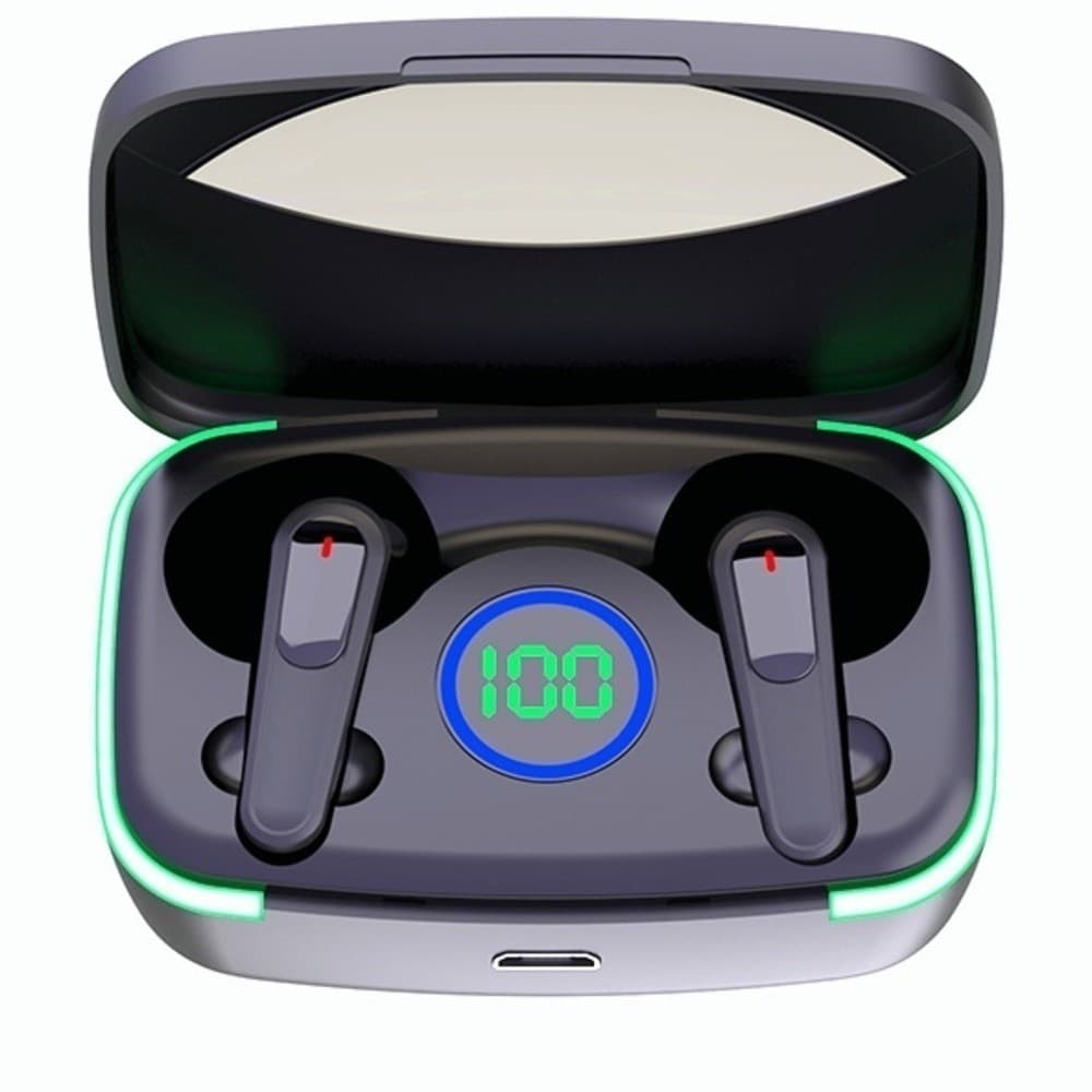 M80 Fone De Ouvido e Carregador de Celular Portátil Bluetooth Sem Fio 5.3 Fone Estéreo