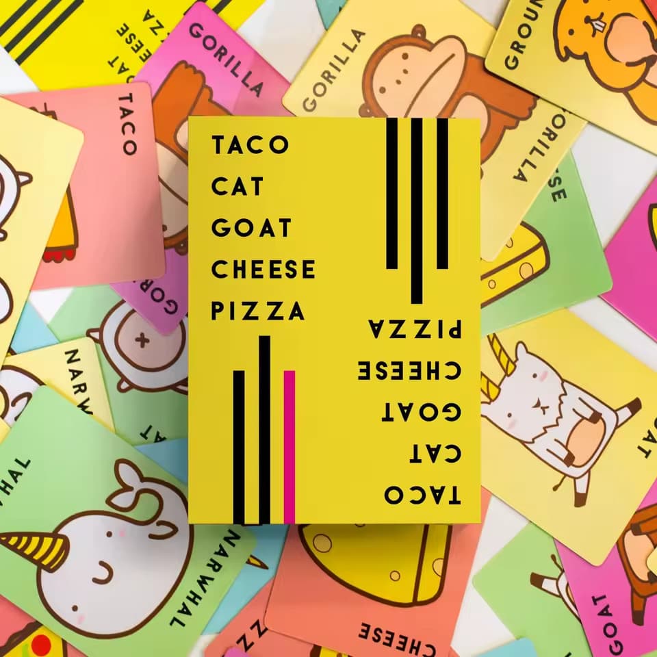 Papergames Taco Cabra Gato Pizza - Jogo De Tabuleiro- Diversão em família!