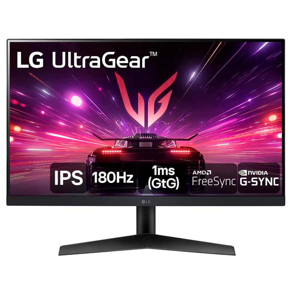 Monitor Gamer LG 24" UltraGear Full HD IPS 180Hz 1Ms HDMI DisplayPort FreeSync 24GS60F-B Bivolt