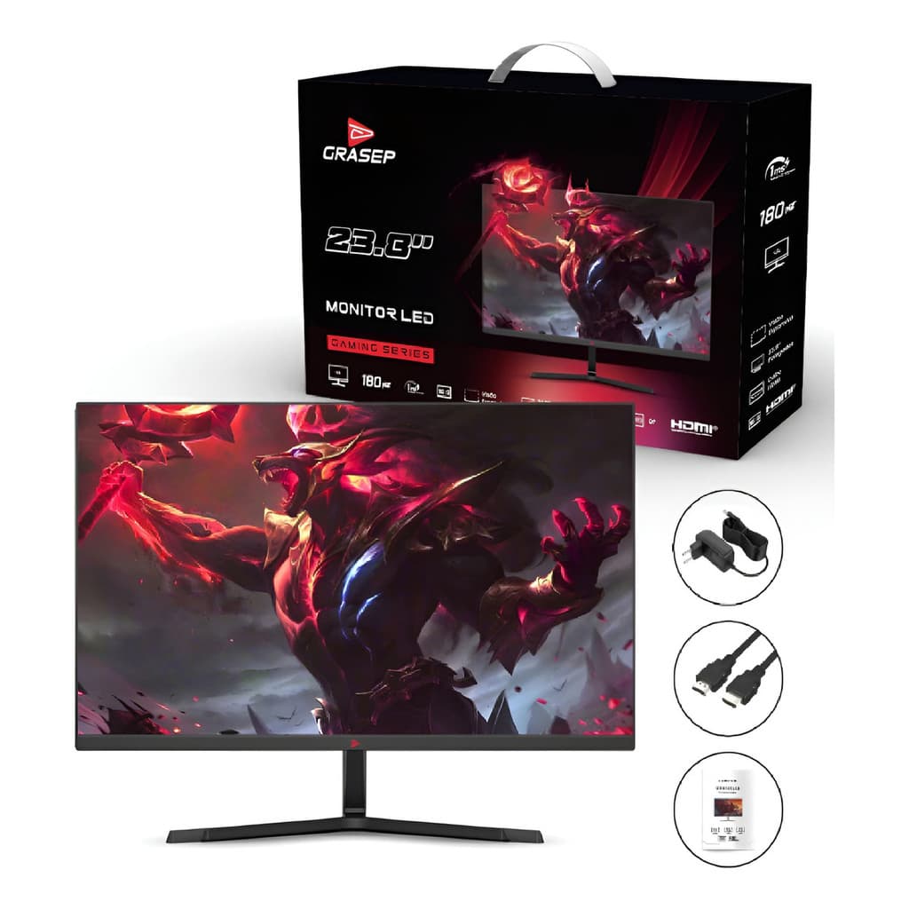 Monitor Gamer Led 23.8  180hz 1ms Full Hd D-238g/180h